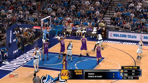 Nba K Pc Dallas Mavericks Vs Los Angeles Lakers First Gameplay On