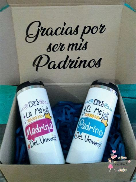 Kit Termos Regalo Padrinos Regalos De Padrinos Bautizo Padrinos