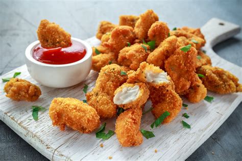 Chicken Nuggets Before Cooked