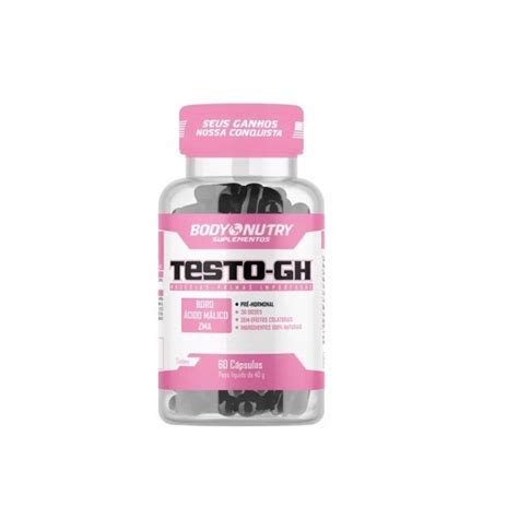 Suplemento Alimentar Pr Hormonal Testo Gh Feminino C Ps F