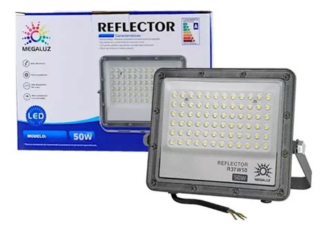 Reflector Led Alta Potencia W Ip Uso Exteriores Meses Sin Inter S