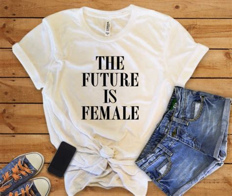 The Future Is Female Women S March 2018 Feminist Shirt Etsy