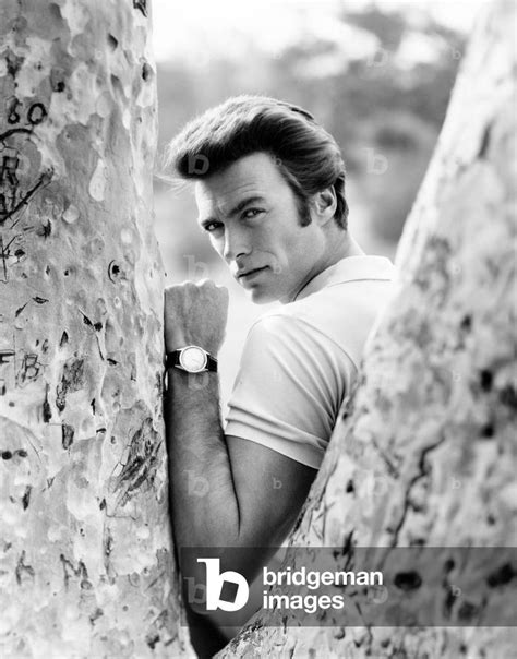 Image Of American Actor And Director Clint Eastwood In 1956 Photo