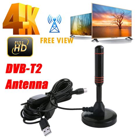 Dvb T Antenne Full Hd Tv Terrestrisch Aktiv Zimmerantenne Dbi M