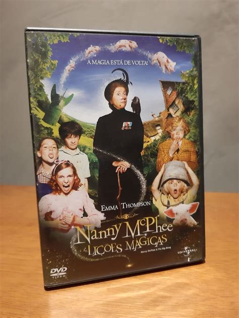 Dvd Cl Ssico Nanny Mcphee E As Li Es M Gicas Filme E S Rie