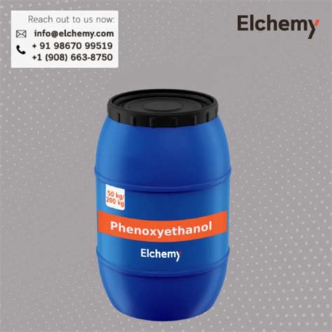 Industrial Grade Liquid Phenoxyethanol Cas Litres Drum At