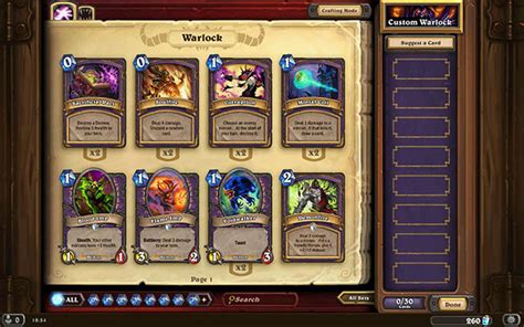 Warlock Ready Made Decks Hearthstone Heroes Of Warcraft Game Guide