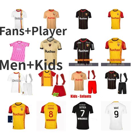 2023 RC Lens 3rd Away Soccer Jerseys 23 24 Saint Barbe Special KAKUTA