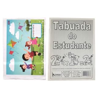 Kit Caderno De Caligrafia E Tabuada Do Estudante Shopee Brasil