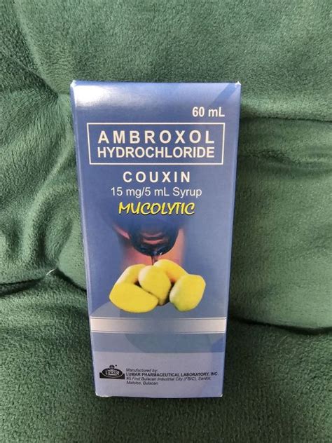 Couxin 15mg 5ml Syrup Ambroxol Lazada Ph
