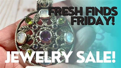 Fresh Finds Friday Jewelry Sale Silver Youtube