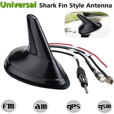 Antenne Universelle De Toit D Aileron De Requin De Voiture Automatique