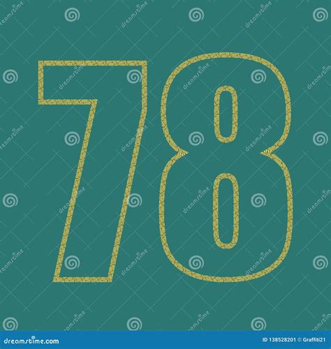 Vector Set Numbers Design Element Vector Illustration Eps Stock