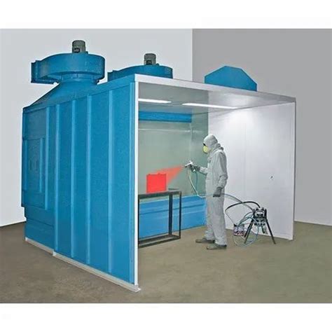 Open Spray Paint Booth Electric Automation Grade Semi Automatic At