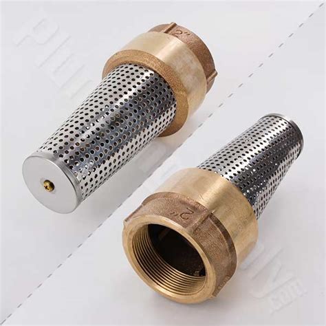 Silcon Bronze Foot Valves And Plastic Screens
