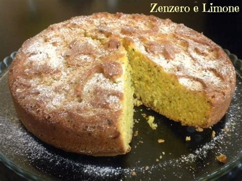 Torta Dolce Di Zucchine Ricetta Semplice Zenzero E Limone Dolci