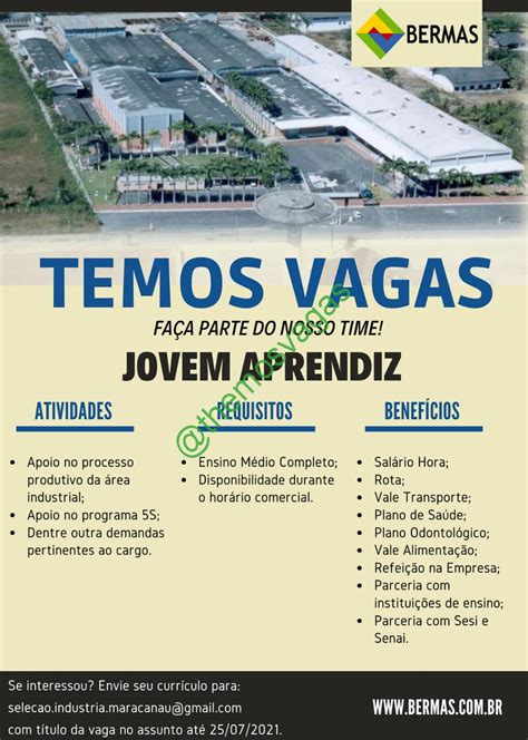 Jovem Aprendiz Fortaleza CE 01 Vaga S Themos Vagas Empregos