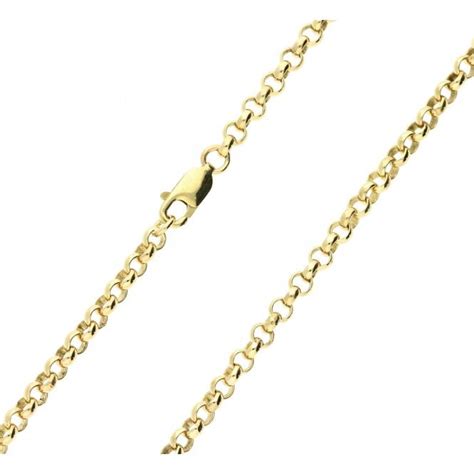 9ct Gold 22 Inch Belcher Chain 14 4g Second Hand Miltons Diamonds