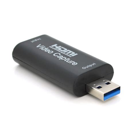 Внешняя карта видеозахвата HDMI CARD VIDEO CAPTURE USB 3.0 (Black ...