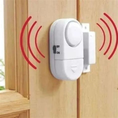 Alarme Sensor De Presença 4 Alarmes Porta Janela Frete grátis