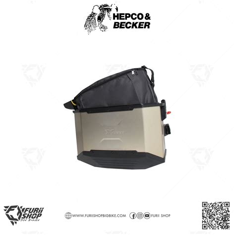 อปกรณเสรม HEPCO BECKER Inner bag for Xceed side case 38 Black