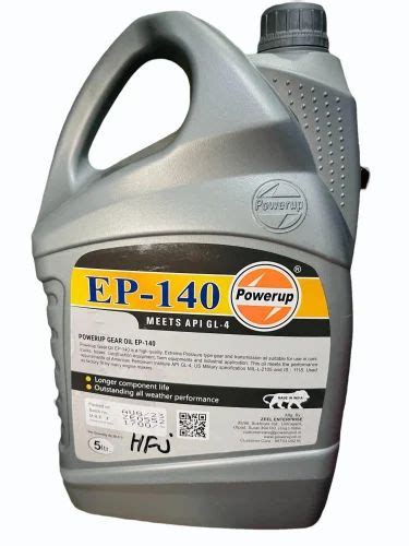 5 Liter Powerup EP 140 Gear Oil At Rs 1250 Litre In Pune ID