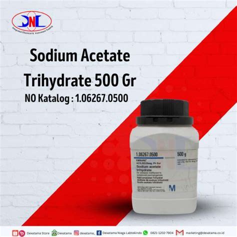 Jual Sodium Acetate Trihydrate Gr Dexatama Co Id