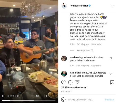 Dalia Dur N Tras Agresi N Usuarios Tachan De Abusivo A John Kelvin