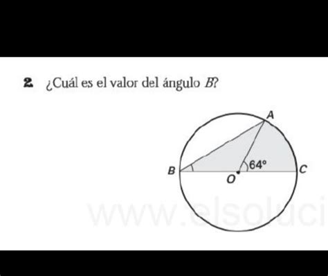 Cual Es El Valor Del Angulo B Brainly Lat