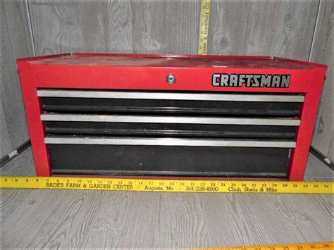 Craftsman 3 Drawer Tool Box - Dunker Auction