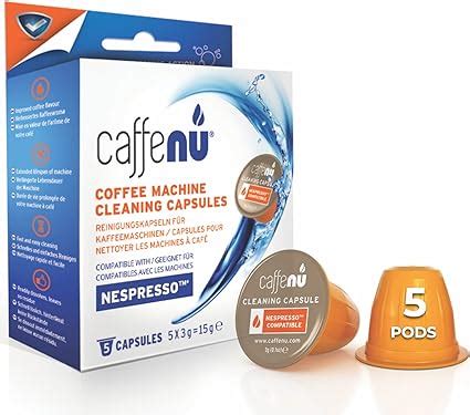 Caffenu Nespresso Cleaning Capsules Coffee Machine Cleaner For