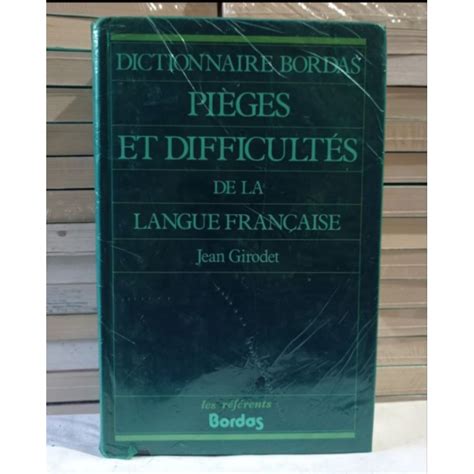 Jual DICTIONNAIRE BORDAS PIEGES ET DIFFICULTES DE LA LANGUE FRANCAISE