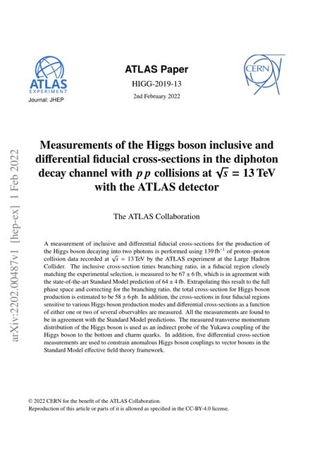 PDF Measurements Of The Higgs Boson Inclusive And Differential