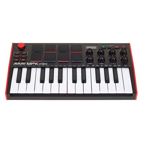 Controlador Midi Akai Mpk Mini Mk Inter Audio