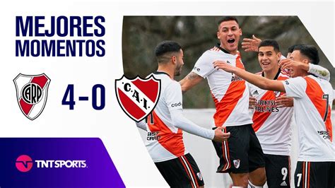 River Plate Vs Independiente 4 0 Fecha 10 Reserva 2021 Youtube