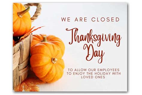 Closed Thanksgiving 2024 Image Tory Florentia