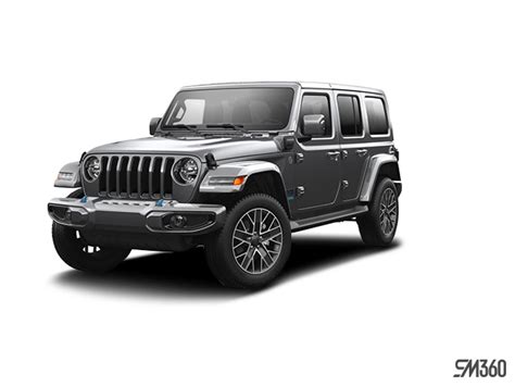 Le Jeep Wrangler 4XE Sahara High Altitude 2023 à Grand Sault Rendez