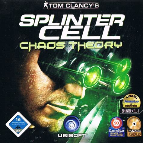 Tom Clancys Splinter Cell Chaos Theory 2005 Windows Box Cover Art