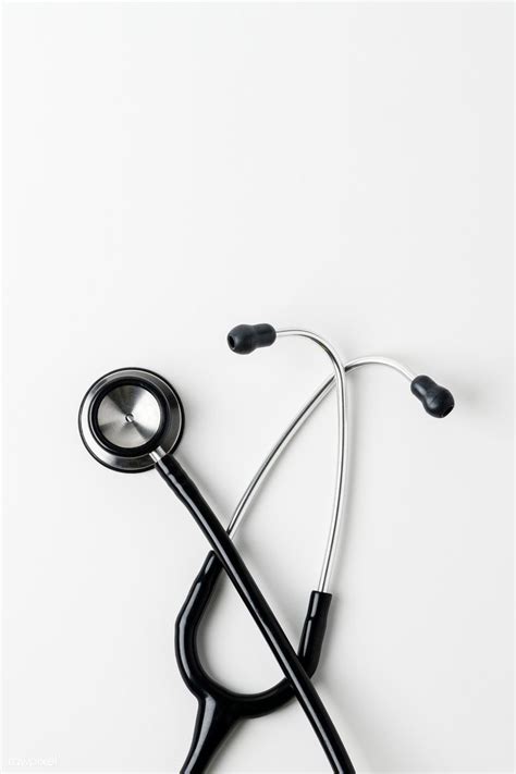 Medical stethoscope on a white background | free image by rawpixel.com / Teddy Rawpixel ...