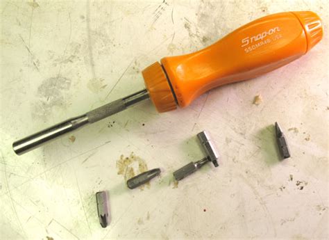 Sold Snap On Ratcheting Screwdriver Lost Art Press