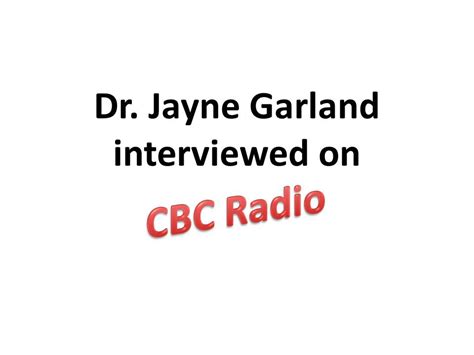 Garland On CBC