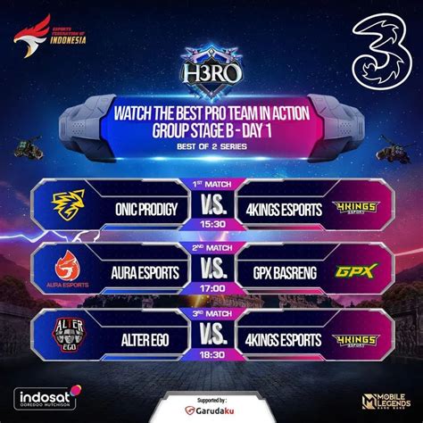 Jadwal Hero Esports Mobile Legend Hari Ini Juni Dan Link