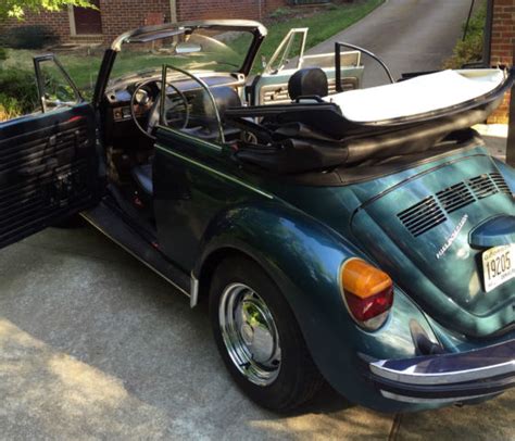 Vw Beetle Convertable Karmann Edition Fuel Injection For Sale In