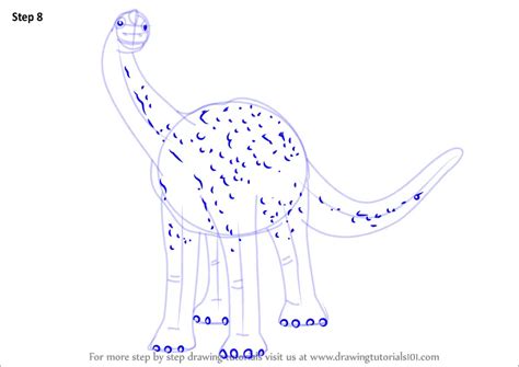 Learn How To Draw Mr Argentinosaurus From Dinosaur Train Dinosaur Train Step By Step