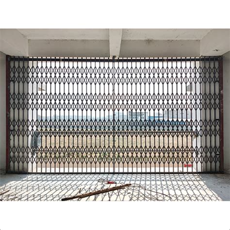 Black Iron Collapsible Gate At Inr In Ahmedabad Adarsh