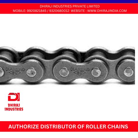 Diamond Simplex Roller Chain At Rs Piece Mumbai Id