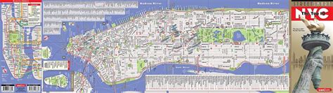 NYC street map - Map of New York City streets and avenues (New York - USA)