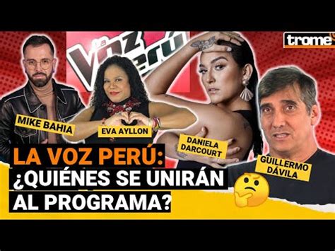 La Voz Per Qui Nes Son Los Artistas Que Se Unir N Como Parte Del