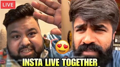 Goldy Bhai Live With Ghatak And Trolling Each Other Youtube