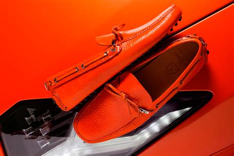 Car Shoe For Lamborghini 50th Anniversary Moccasin Collection Hypebeast